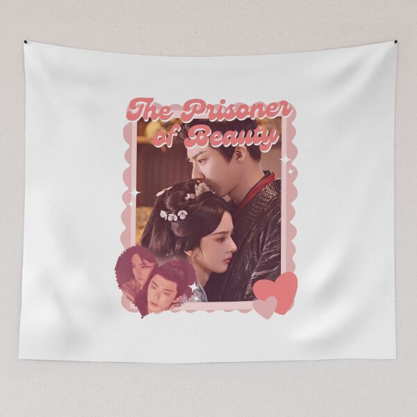 Item preview, The Prisoner of Beauty Chinese Romance Drama C-drama illustration designed and sold by HELL0WBELLO.
