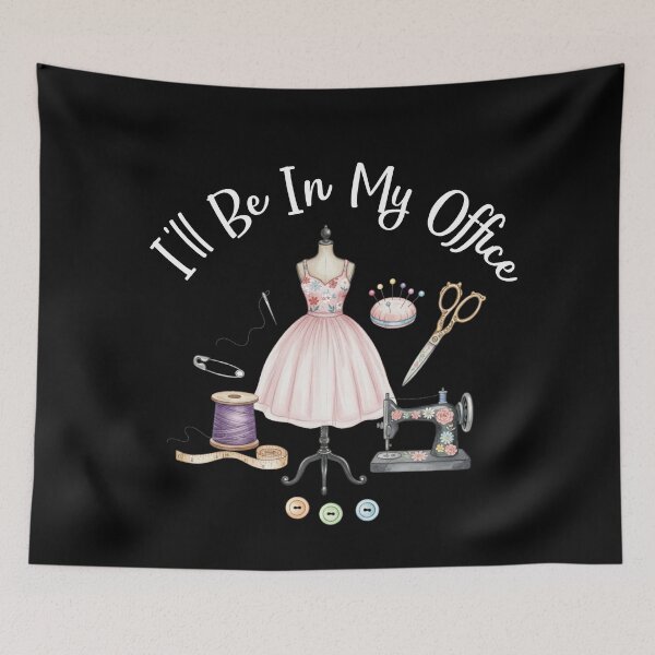 Item preview, I’ll Be in My Office Funny Sewing Lover designed and sold by LounisArt.