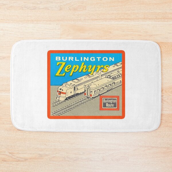 Item preview, Vintage Burlington Route - Zephyrs designed and sold by QuayTradingCo.