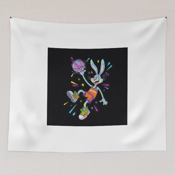 Item preview, Cute bunny - slam dunk  designed and sold by mayatA-rt.