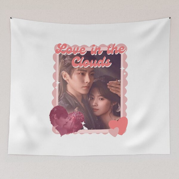 Item preview, Love in the Clouds Chinese Romance Drama C-drama illustration designed and sold by HELL0WBELLO.