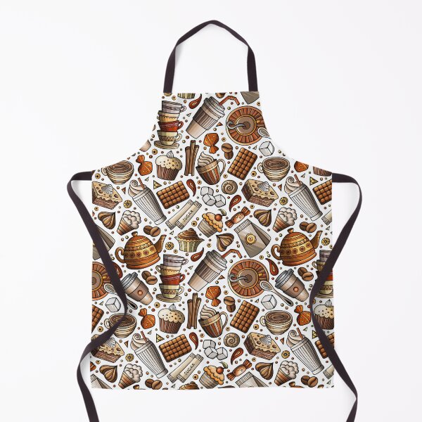 Item preview, Coffee Time Doodle designed and sold by Pink Pineapple Works.