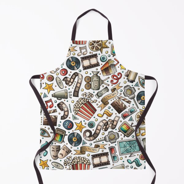 Item preview, At The Movies Doodle designed and sold by Pink Pineapple Works.