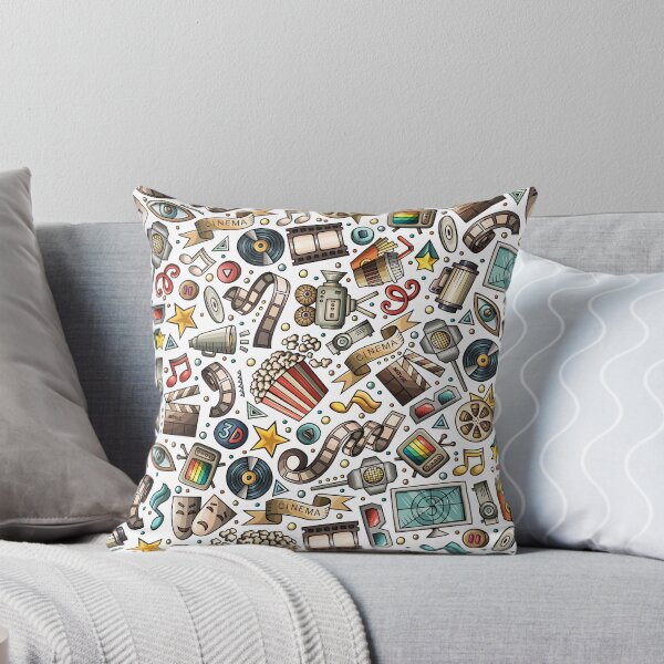 Item preview, At The Movies Doodle designed and sold by Pink Pineapple Works.