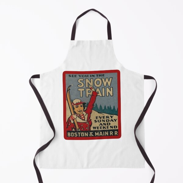 Item preview, Vintage Boston and Maine Railroad - The Snow Train designed and sold by QuayTradingCo.