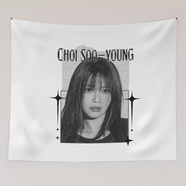 Item preview, Choi Soo-young (최수영) Korean actress South Korean celebrity K-drama star Korean film Scrapbook Collage Cozy Y2K Vintage Design designed and sold by HELL0WBELLO.