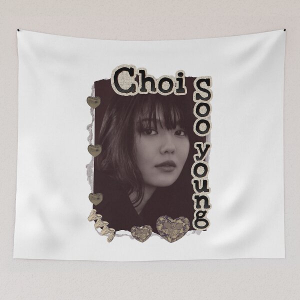 Item preview, Choi Soo-young (최수영) Korean actress South Korean celebrity K-drama star Korean film Scrapbook Collage Cozy Y2K Vintage Design designed and sold by HELL0WBELLO.