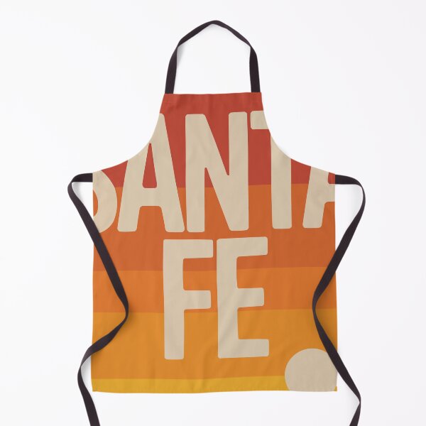 Item preview, SANTA FE Travel Art – Modern Desert City Illustration designed and sold by MarkedArtPrints.