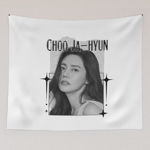 Item preview, Choo Ja-hyun (추자현) Korean actress South Korean celebrity K-drama star Korean film Scrapbook Collage Cozy Y2K Vintage Design designed and sold by HELL0WBELLO.