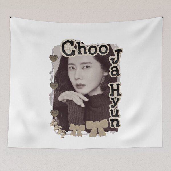 Item preview, Choo Ja-hyun (추자현) Korean actress South Korean celebrity K-drama star Korean film Scrapbook Collage Cozy Y2K Vintage Design designed and sold by HELL0WBELLO.
