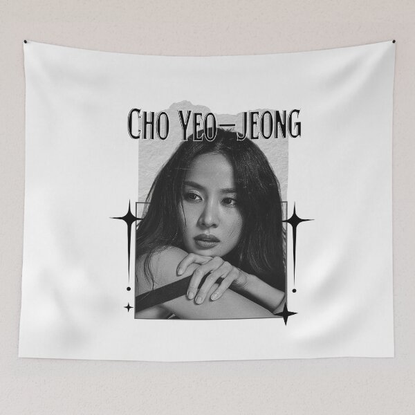 Item preview, Cho Yeo-jeong (조여정) Korean actress South Korean celebrity K-drama star Korean film Scrapbook Collage Cozy Y2K Vintage Design designed and sold by HELL0WBELLO.