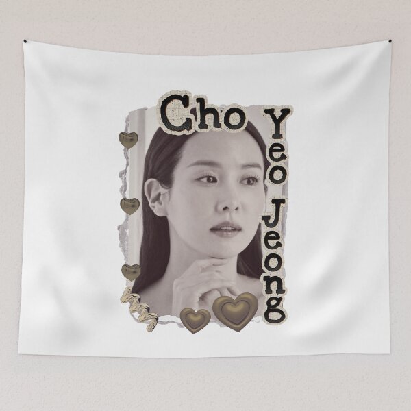 Item preview, Cho Yeo-jeong (조여정)Korean actress South Korean celebrity K-drama star Korean film Scrapbook Collage Cozy Y2K Vintage Design designed and sold by HELL0WBELLO.