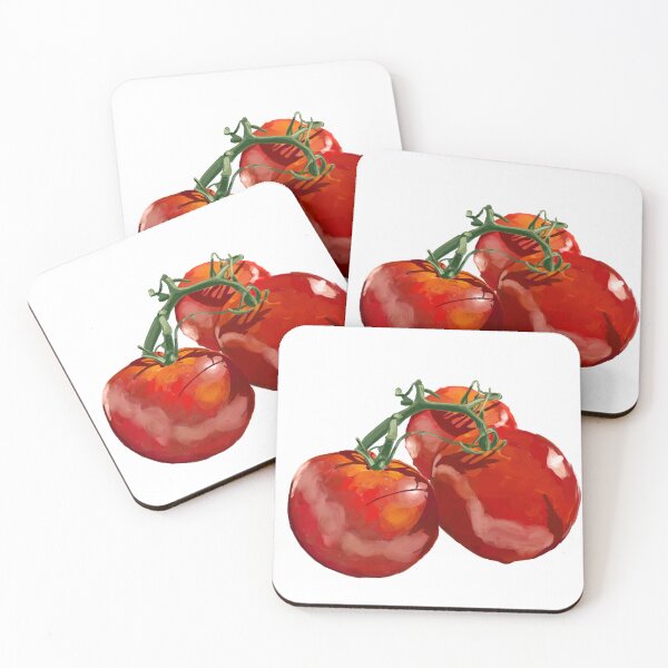 Item preview, Hand Painted Tomatoes on the Vine designed and sold by KateIvesArt.