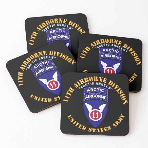 Item preview, 11th Airborne Division - Arctic Angels w Arctic Tab X 300 designed and sold by Military Insignia Products.