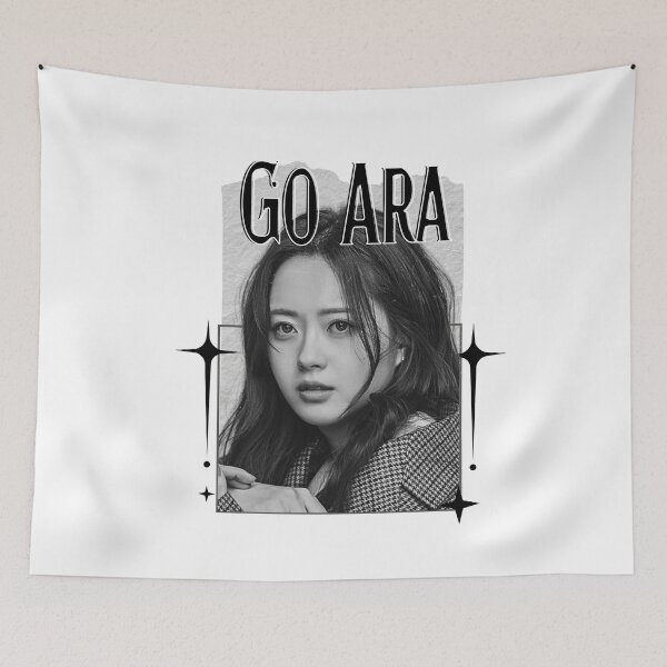 Item preview, Go Ara (고아라) Korean actress South Korean celebrity K-drama star Korean film Scrapbook Collage Cozy Y2K Vintage Design designed and sold by HELL0WBELLO.