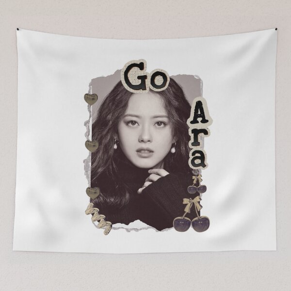 Item preview, Go Ara (고아라)  Korean actress South Korean celebrity K-drama star Korean film Scrapbook Collage Cozy Y2K Vintage Design designed and sold by HELL0WBELLO.