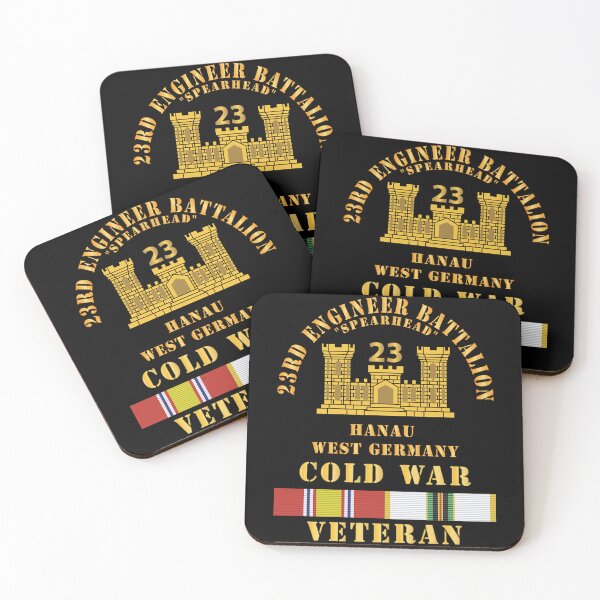 Item preview, Army - 23rd Engineer Battalion -Spearheead  w BR - Num, Hanau, West Germany X 300 designed and sold by Military Insignia Products.