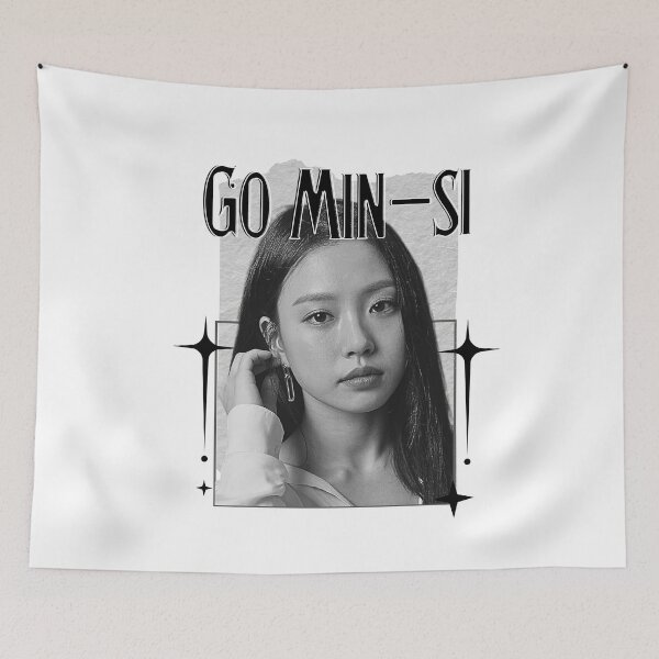 Item preview, Go Min-si (고민시)) Korean actress South Korean celebrity K-drama star Korean film Scrapbook Collage Cozy Y2K Vintage Design designed and sold by HELL0WBELLO.