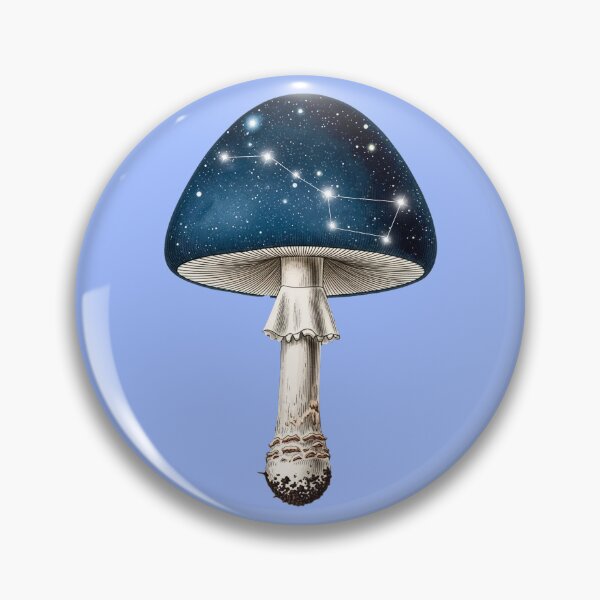 Item preview, Ursa Major Mushroom - Vintage Cosmic Fungi & Space Botany designed and sold by Credisaim.