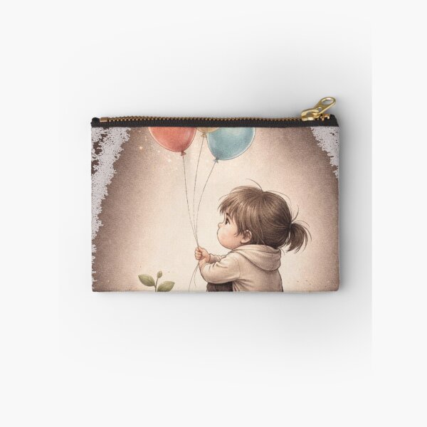 Item preview, Innocent Dreams Balloon T-Shirt – Cute Child Hope Art Tee designed and sold by KDesignCrafts.