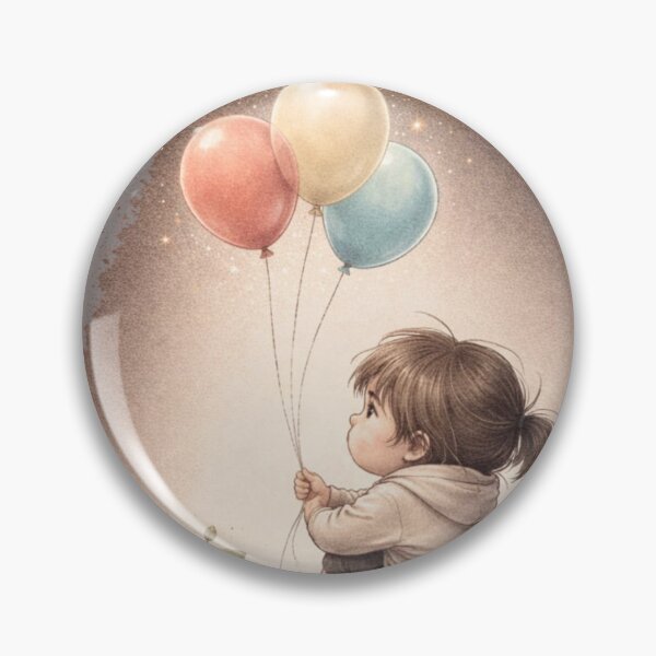Item preview, Innocent Dreams Balloon T-Shirt – Cute Child Hope Art Tee designed and sold by KDesignCrafts.