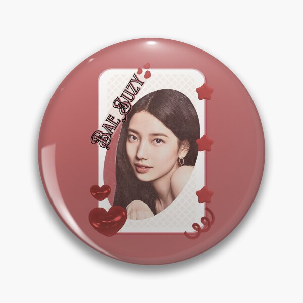Item preview, Bae Suzy (배수지) Korean actress South Korean celebrity K-drama star Korean film  illustration Red Aesthetic Collage Design designed and sold by AJUNICE STUDIO.