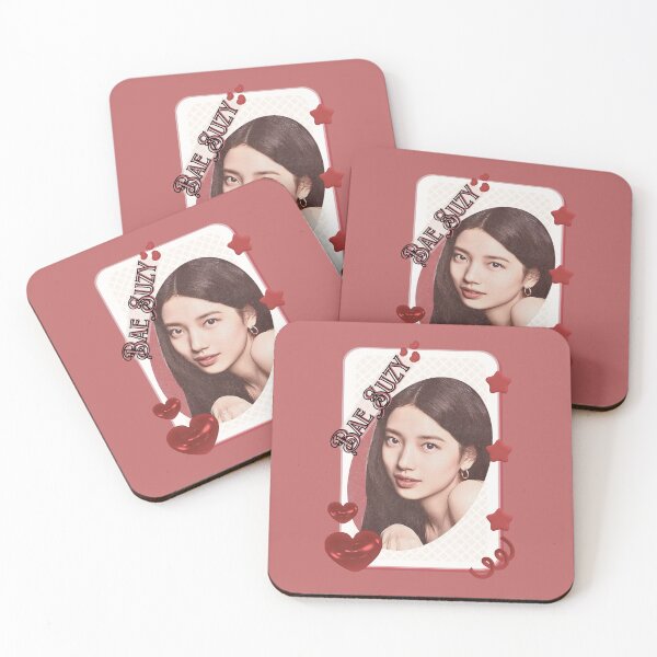 Item preview, Bae Suzy (배수지) Korean actress South Korean celebrity K-drama star Korean film  illustration Red Aesthetic Collage Design designed and sold by AJUNICE STUDIO.