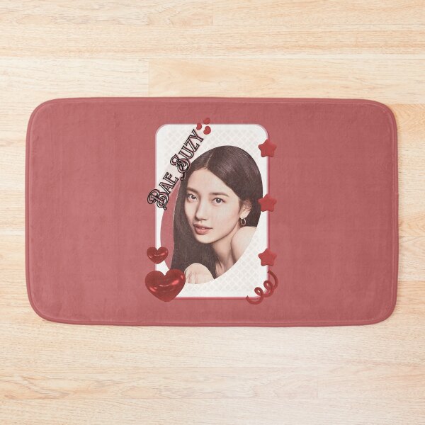 Item preview, Bae Suzy (배수지) Korean actress South Korean celebrity K-drama star Korean film  illustration Red Aesthetic Collage Design designed and sold by AJUNICE STUDIO.