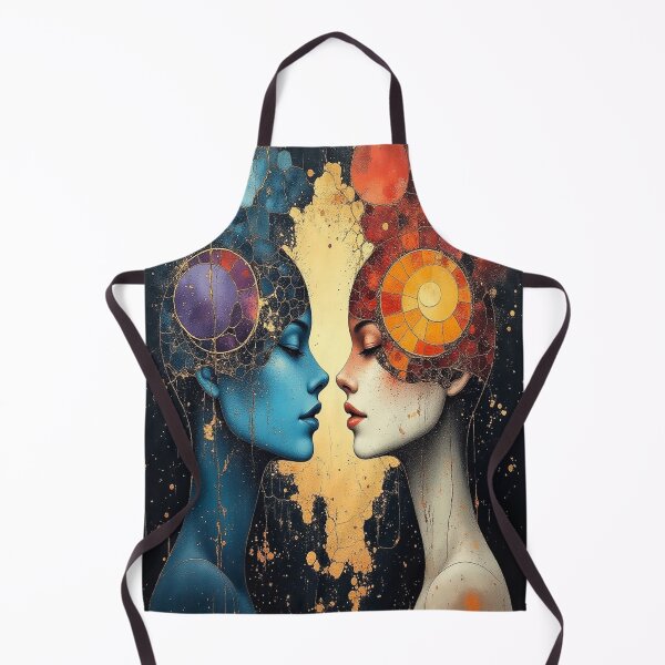 Item preview, Duality of Light & Shadow – Surreal Portraits in Mosaic Glow, Cosmic Contrast & Symbolic Silence designed and sold by FotoworldEdel.
