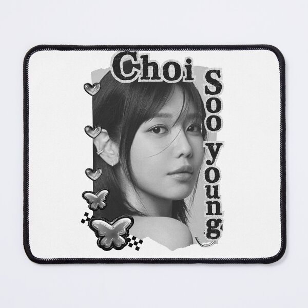Item preview, Choi Soo-young (최수영) Korean actress South Korean celebrity K-drama star Korean film n Black and White Collage Digital Art Portrait designed and sold by AJUNICE STUDIO.