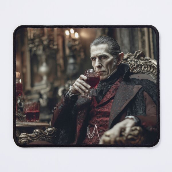 Item preview, Gothic Vampire Lord Portrait – Dark Aristocratic Gothic Horror Art designed and sold by MythologyRealm.