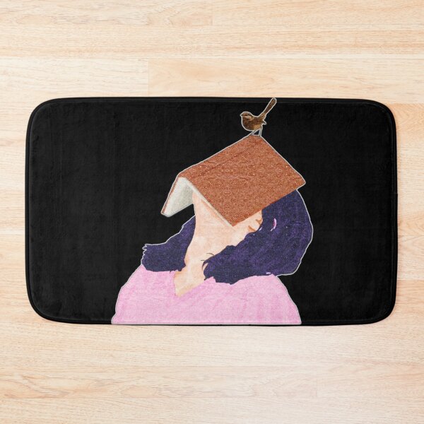 Item preview, The girl with a book and a bird on her head designed and sold by snoWorkshop.