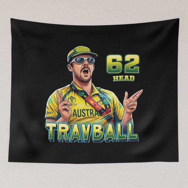 Item preview, Travis Head - Australian Cricket Player - 03 designed and sold by legbabella.