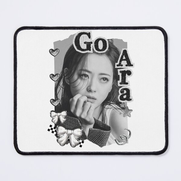 Item preview, Go Ara (고아라) Korean actress South Korean celebrity K-drama star Korean film n Black and White Collage Digital Art Portrait designed and sold by AJUNICE STUDIO.