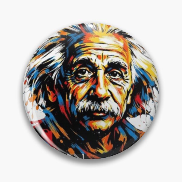 Item preview, Albert Einstein Inspirational Art – Genius Quote & Physics Design for Science Lovers designed and sold by AndresGB.