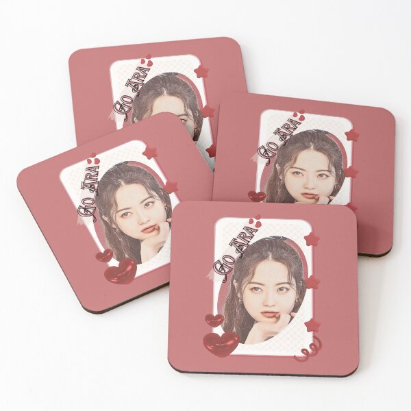 Item preview, Go Ara (고아라) Korean actress South Korean celebrity K-drama star Korean film  illustration Red Aesthetic Collage Design designed and sold by AJUNICE STUDIO.
