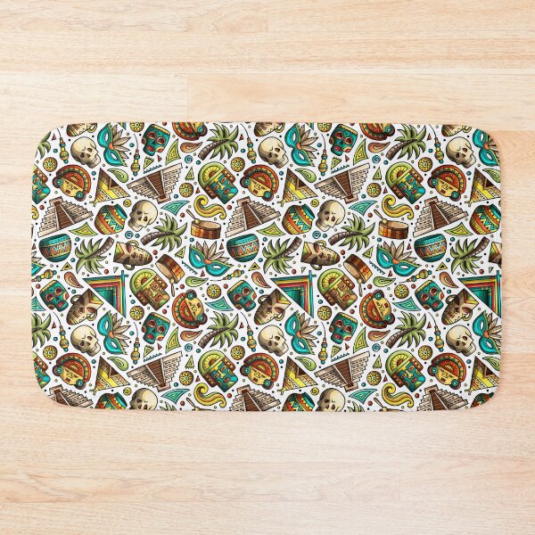 Item preview, Travel To Latin America Doodles designed and sold by Pink Pineapple Works.