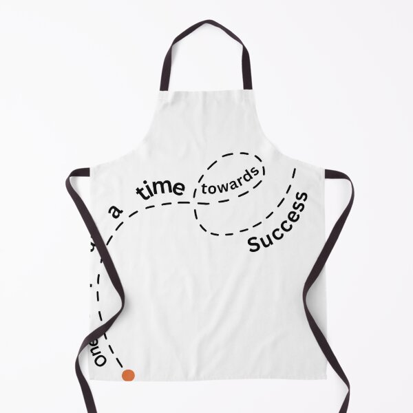 Item preview, One Step at a Time Towards Success – Airplane Journey Motivation Design designed and sold by curlmuse.