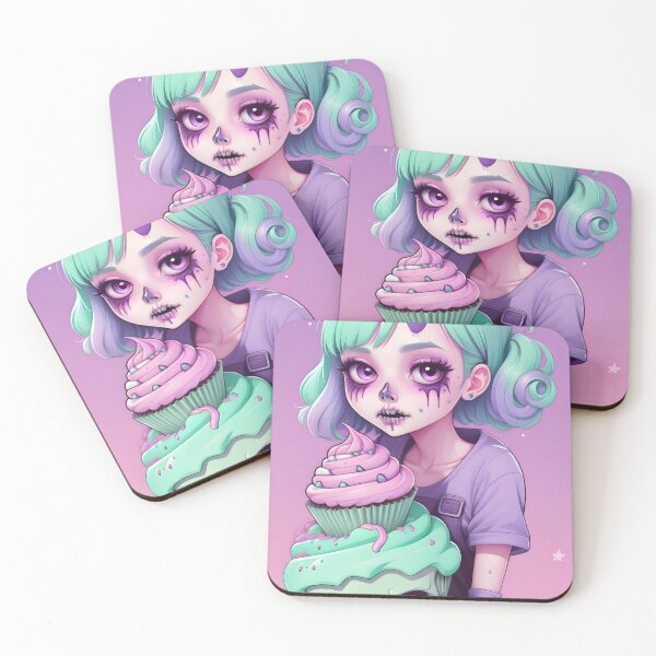 Item preview, Creepy Kawaii Anime Girl – Sweet Horror Art designed and sold by Stonealone44.