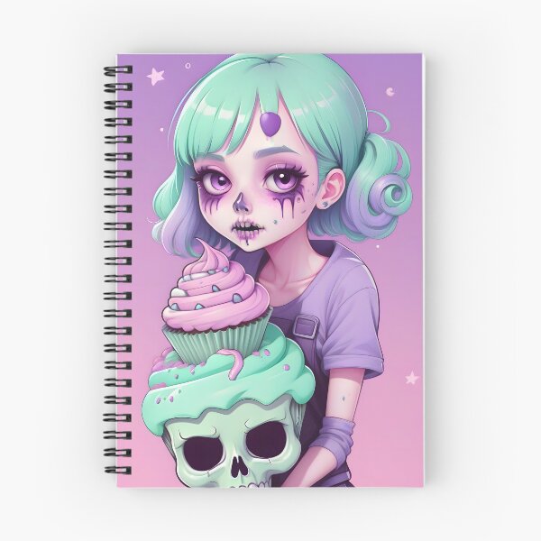 Item preview, Creepy Kawaii Anime Girl – Sweet Horror Art designed and sold by Stonealone44.