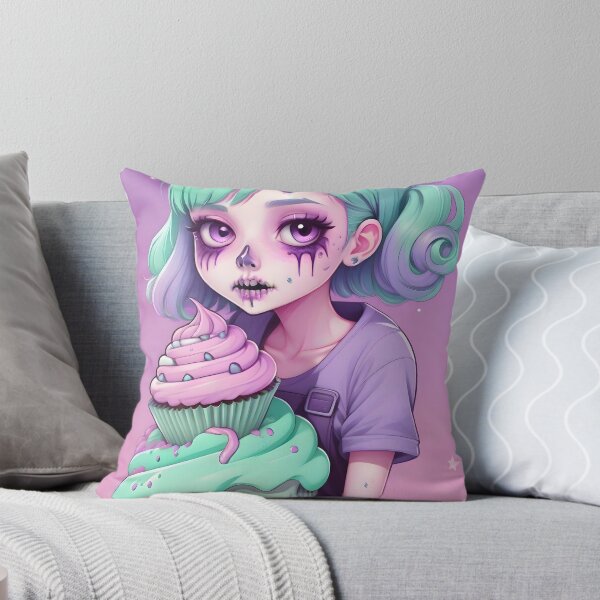 Item preview, Creepy Kawaii Anime Girl – Sweet Horror Art designed and sold by Stonealone44.