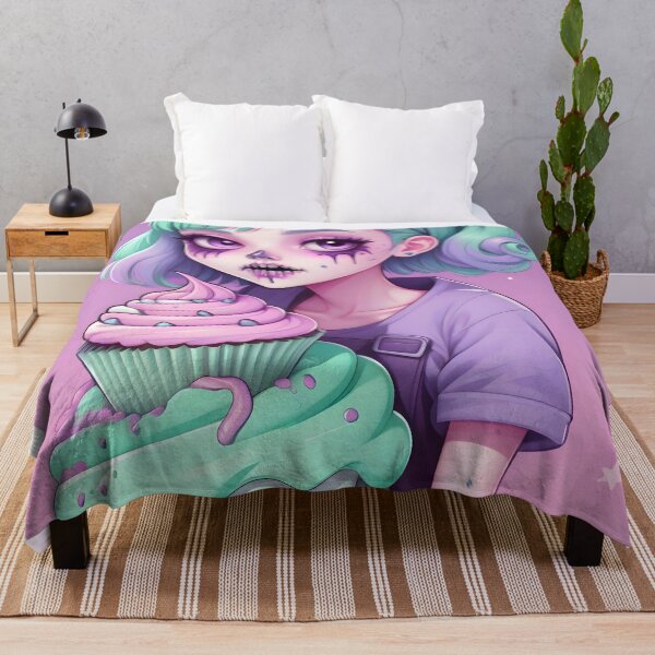 Item preview, Creepy Kawaii Anime Girl – Sweet Horror Art designed and sold by Stonealone44.