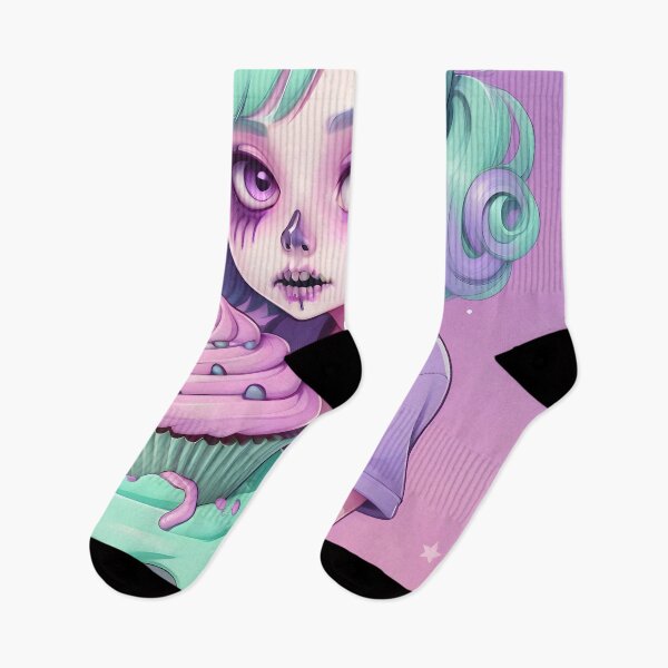 Item preview, Creepy Kawaii Anime Girl – Sweet Horror Art designed and sold by Stonealone44.