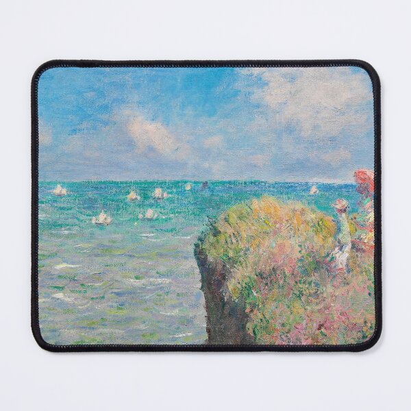 Item preview, Cliff walk at Pourville (1882) Claude Monet designed and sold by mmikhaila.