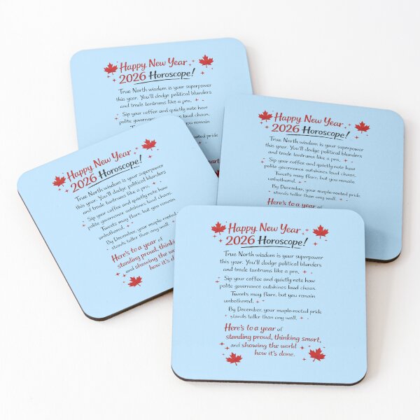 Item preview, Political New Year 2026 Canadian Horoscope Forecast designed and sold by HowToCanadian.