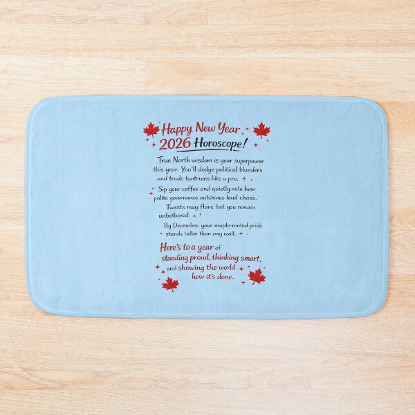 Item preview, Political New Year 2026 Canadian Horoscope Forecast designed and sold by HowToCanadian.