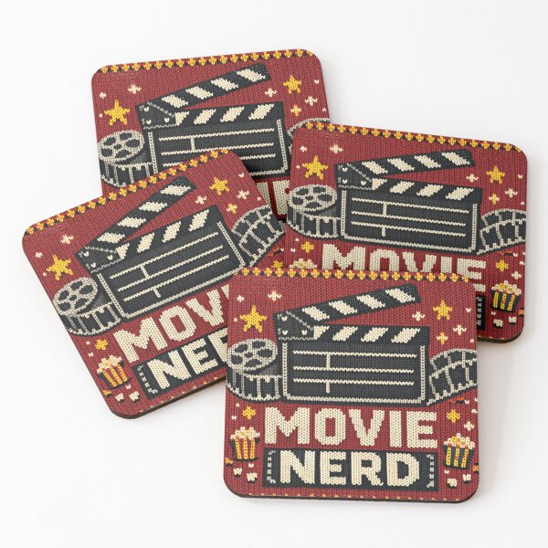 Item preview, Movie Nerd, cool knitting pattern designed and sold by Mauswohn.