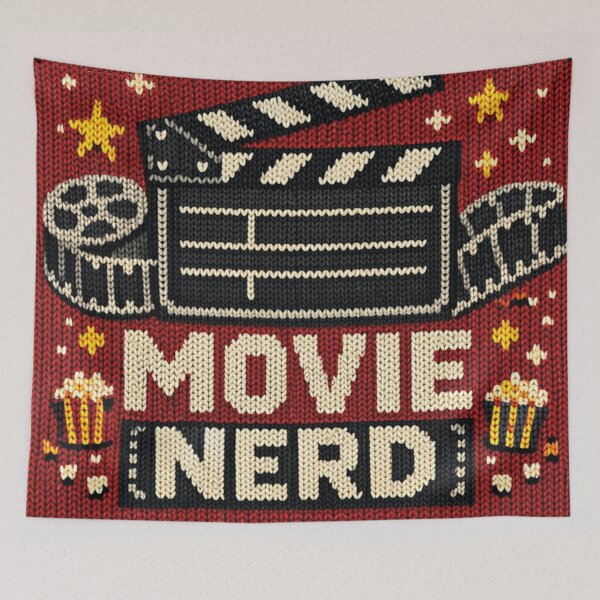 Item preview, Movie Nerd, cool knitting pattern designed and sold by Mauswohn.
