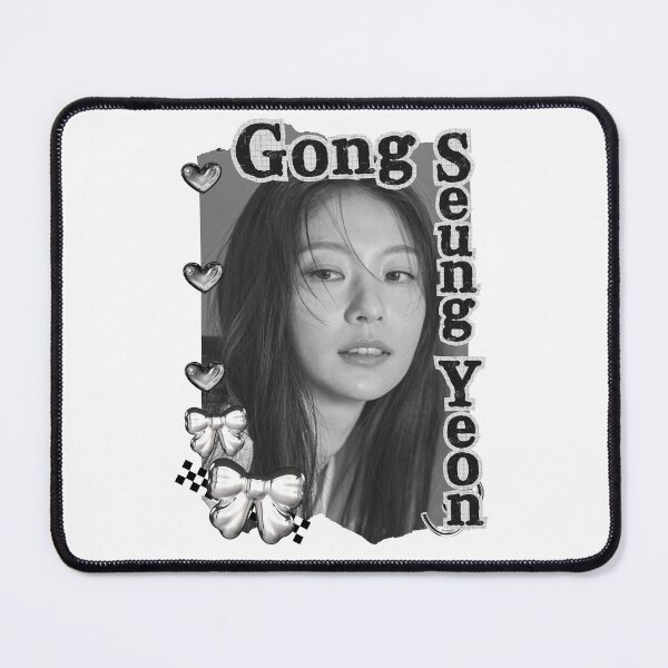 Item preview, Gong Seung-yeon (공승연) Korean actress South Korean celebrity K-drama star Korean film n Black and White Collage Digital Art Portrait designed and sold by AJUNICE STUDIO.