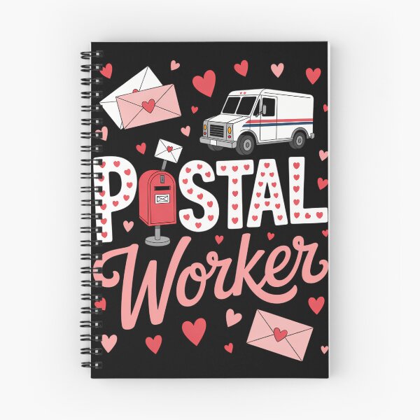 Item preview, Valentine Truck Postal Worker designed and sold by comptorasunfia.